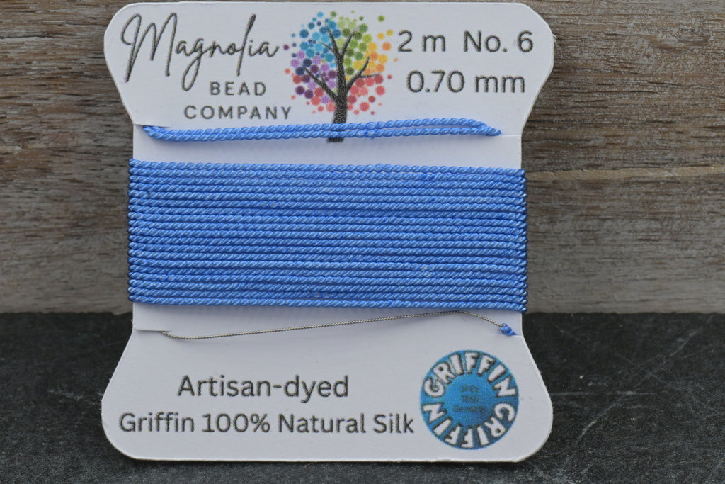 Blue Yonder – One‑of‑a‑Kind GRIFFIN Silk Cord (No. 6)
