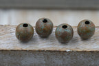 Desert Mist Patina Copper Beads – 6mm or 8mm