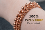 100% Pure Copper Bracelet • USA‑Made • Healing Copper Jewelry