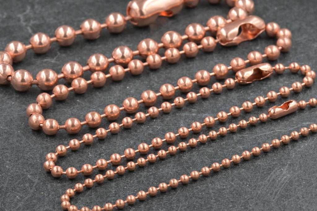 100% Pure Copper Chain Anklet • USA‑Made • Healing Copper Jewelry