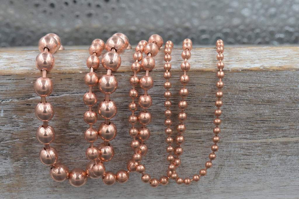 100% Pure Copper Chain Anklet • USA‑Made • Healing Copper Jewelry