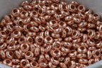 Solid Copper Saucer Beads • USA‑Made • Large Hole Copper Spacer Beads for Bracelets and Necklaces