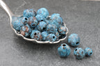 Rainworn Copper — Real Patina FACETED Beads in 6mm, 8mm, 9.5mm