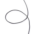 TWO Elastic Stretch Cord BLACK or CLEAR .4mm .5mm .6mm .7mm .8mm 1mm