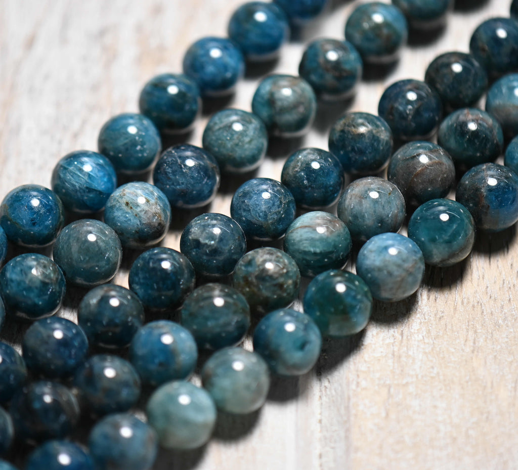 Apatite, 6mm, 8mm, 10mm Full Strand