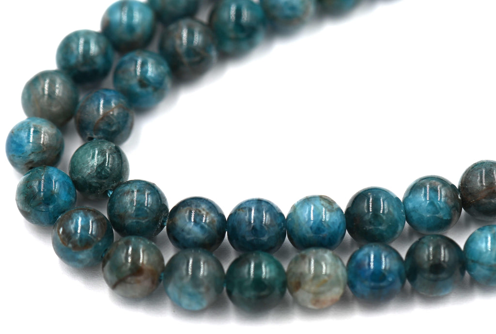 Apatite, 6mm, 8mm, 10mm. TWO Strands