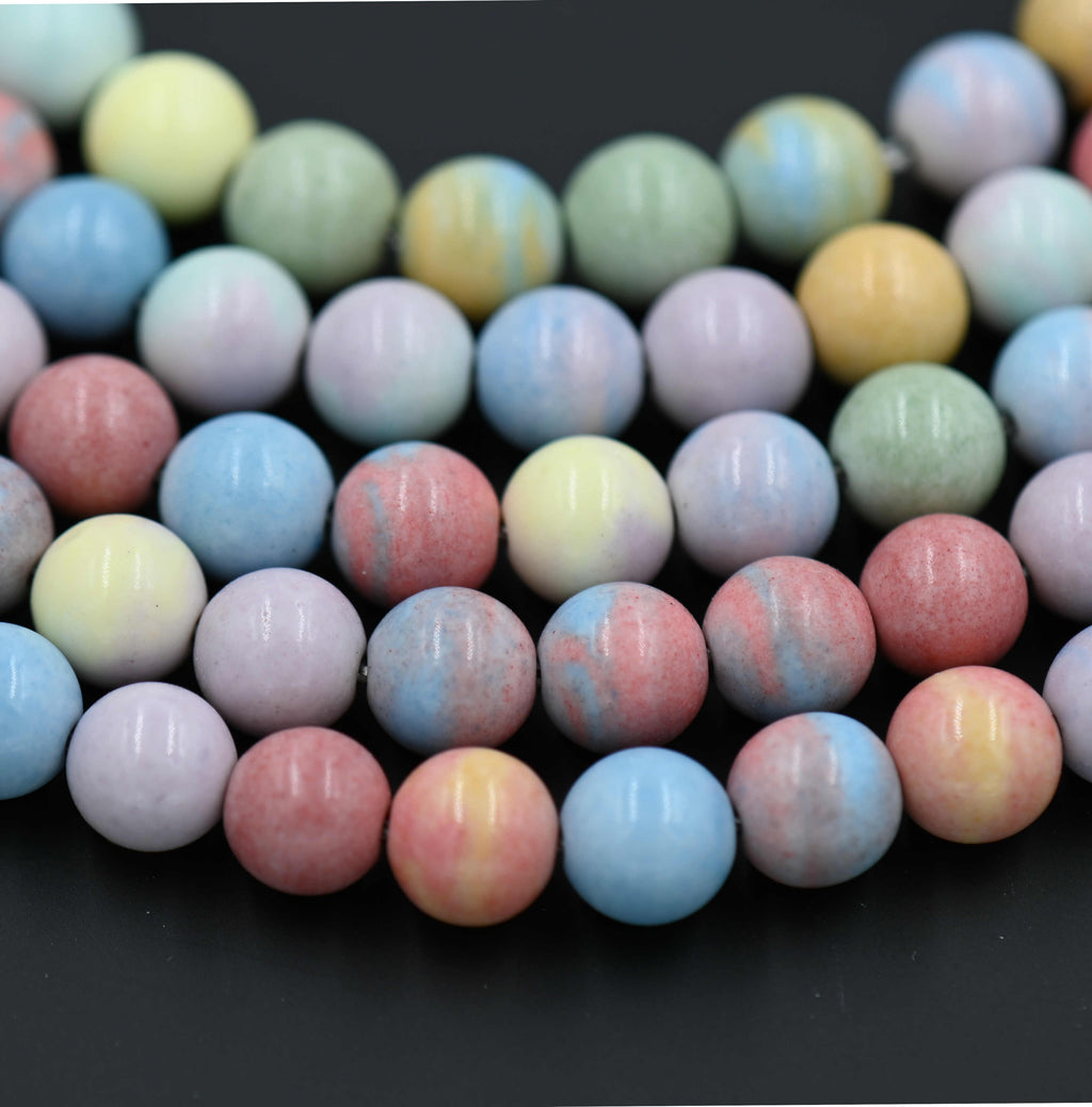Rainbow Agate, Multi Color 4mm, 6mm, 8mm, 10mm -Fill Strand