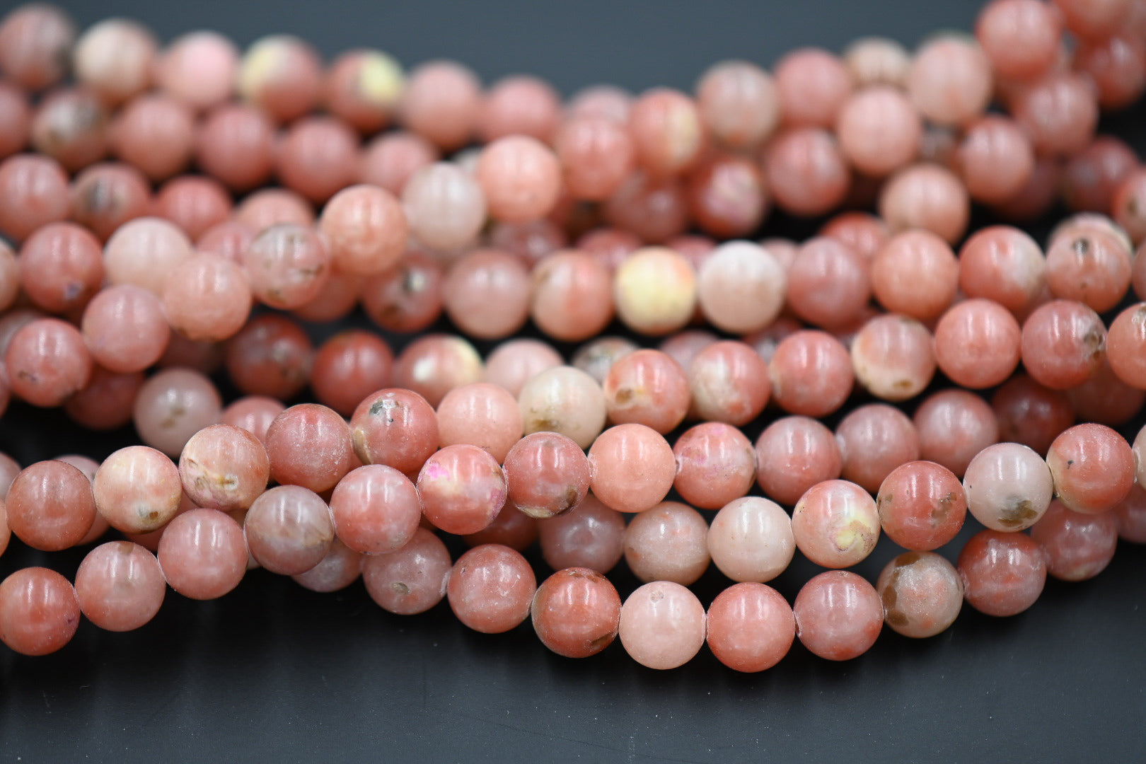 4mm, 6mm Natural Pink Quartz