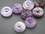 Large Hole Amethyst, European Beads, Round 12mm