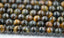 Golden Blue Gray Tiger Eye Round 6mm, 8mm  Beads -full strand