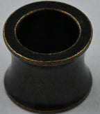 Stainless Steel Beads, 2pc, Large Hole Beads, 10x8mm Rose Gold Silver Copper Bronze Gunmetal