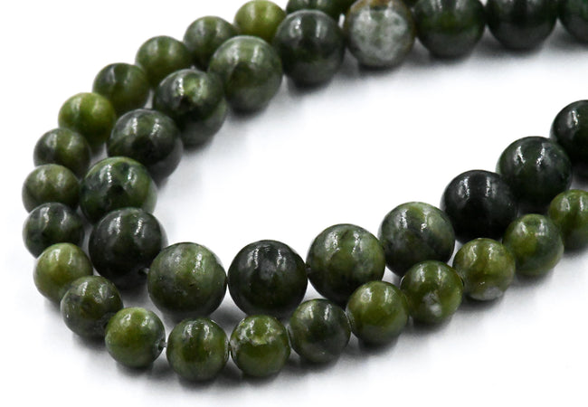 Chinese Green Jade 4mm 6mm 8mm 10mm Main Image
