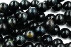 Blue Tiger Eye (A Grade) Round 6mm, 8mm -full strand