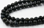 Blue Tiger Eye (A Grade) Round 6mm, 8mm -full strand