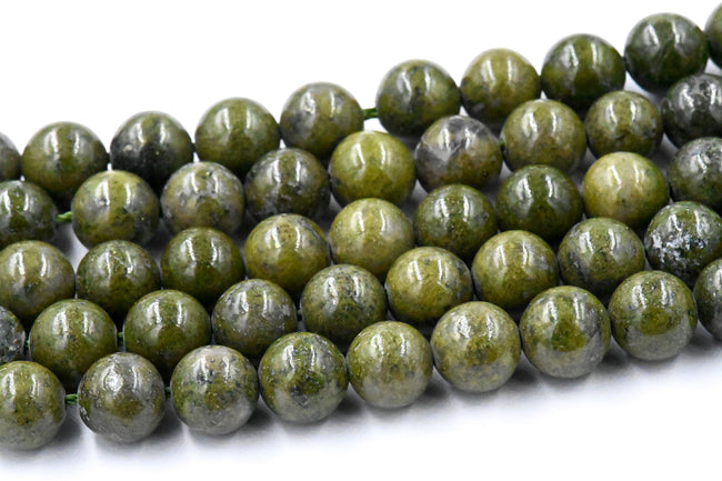 Natural Green Jasper 8mm Hover Image