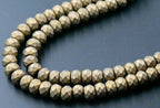 Matte Gold Hematite Faceted Rondelle 4x6mm 5x8 Hematite Beads -15.5 inch strand