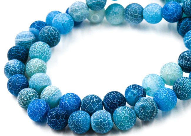Weathered Blue Agate 10mm Main Image