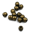 Antique Bronze, 6x5mm Barrel Spacer. Sold per pkg of 100