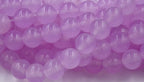 Thistle Purple Jade, 4mm, 6mm, 8mm, 10mm Purple Jade Round Beads -15 inch strand