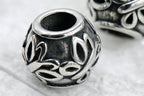 Butterfly Stainless Steel Large Hole Beads 1pc