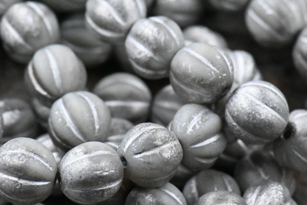 Platinum Silver Gray Melon 20pc