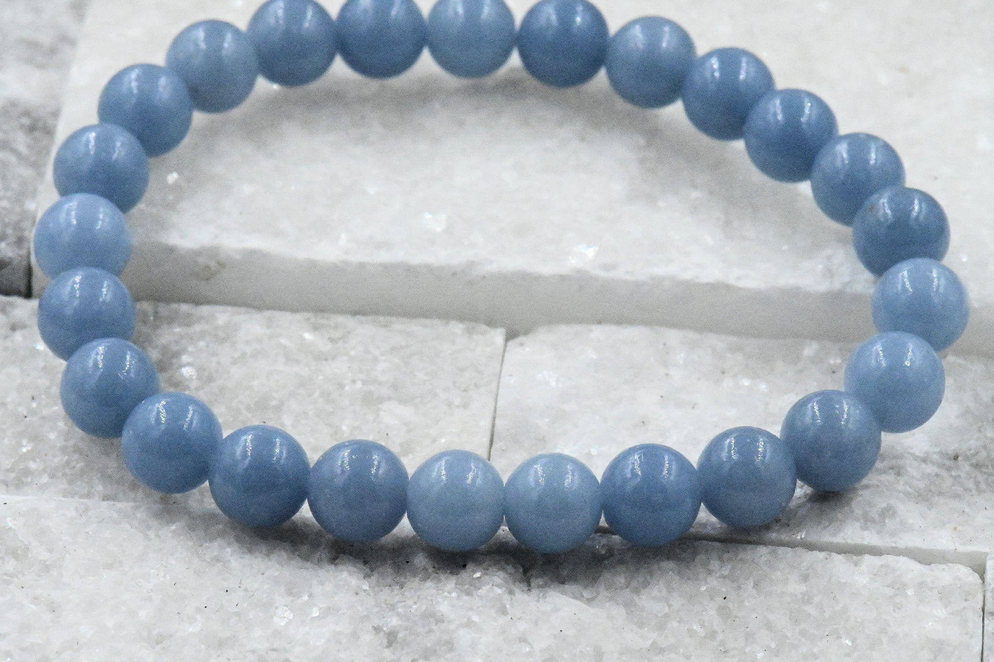 Angelite Bracelet 8mm
