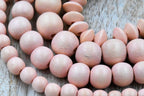 Bay Coral Beads 6mm 8mm 10mm Wood beads -16 inch strand