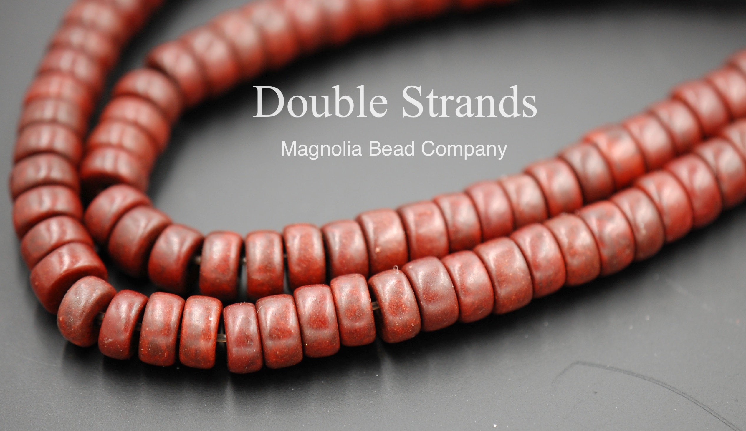 Synthetic Turquoise Beads Strands, Brown Heishi Beads, Dyed, Flat Round/Disc