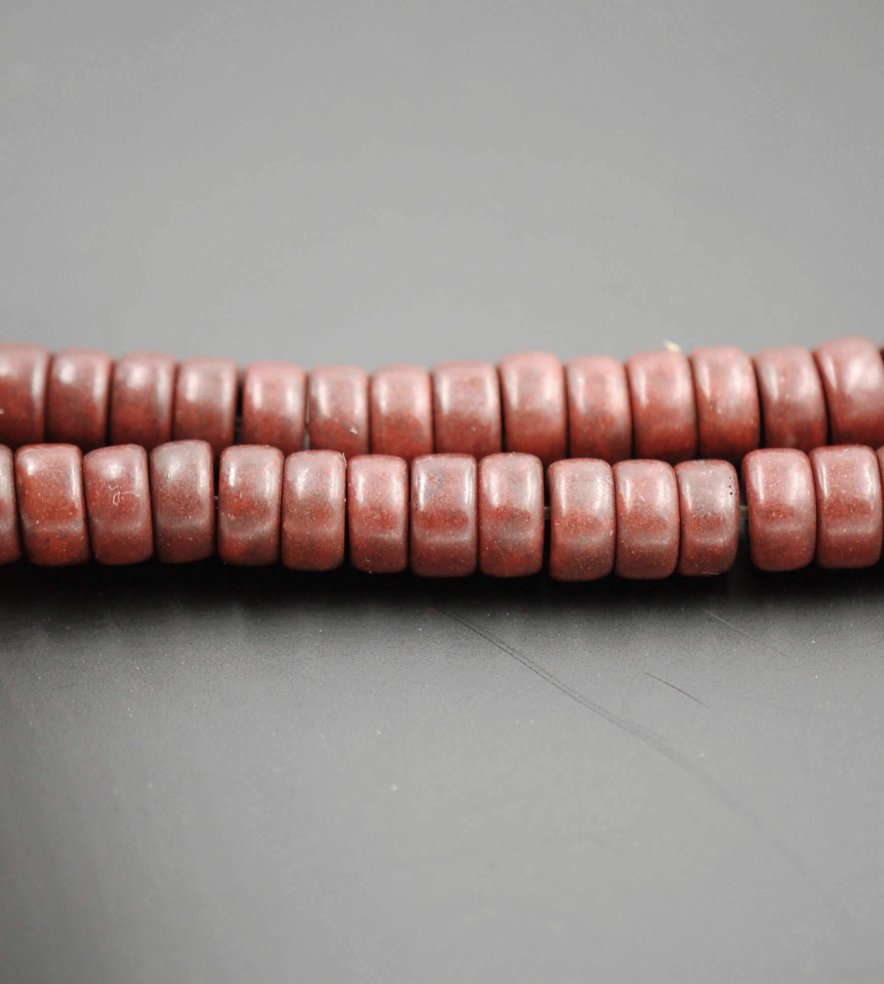 Synthetic Turquoise Beads Strands, Blue Heishi Beads, Dyed, Flat Round/Disc