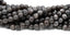 Dark Gray Jade Beads 6mm 8mm - 15.5 inch strand
