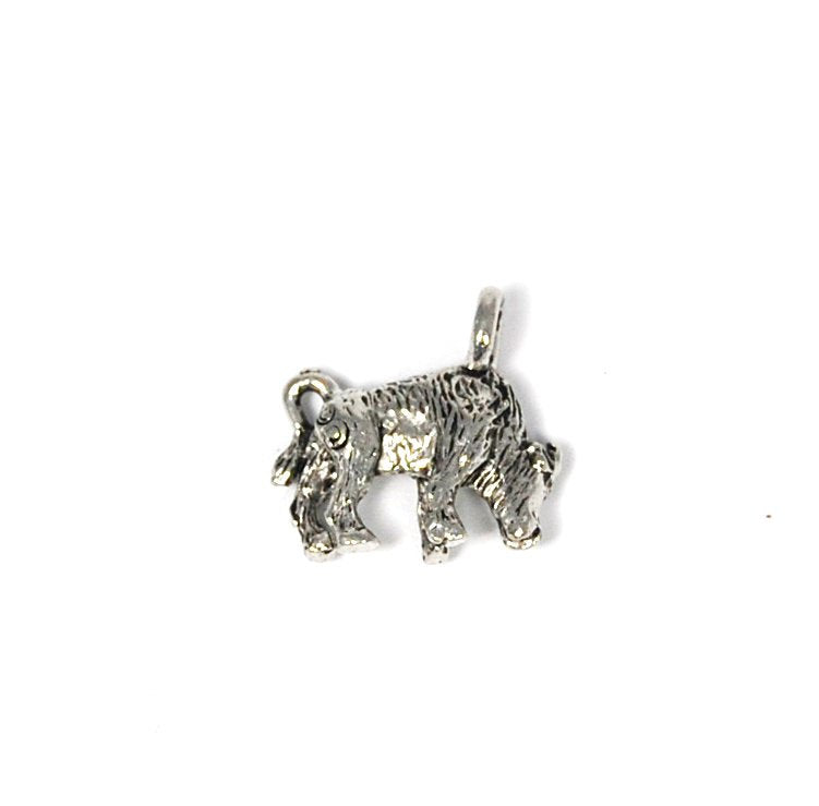 Taurus the Bull Zodiac Antique Silver Pewter Charm -1