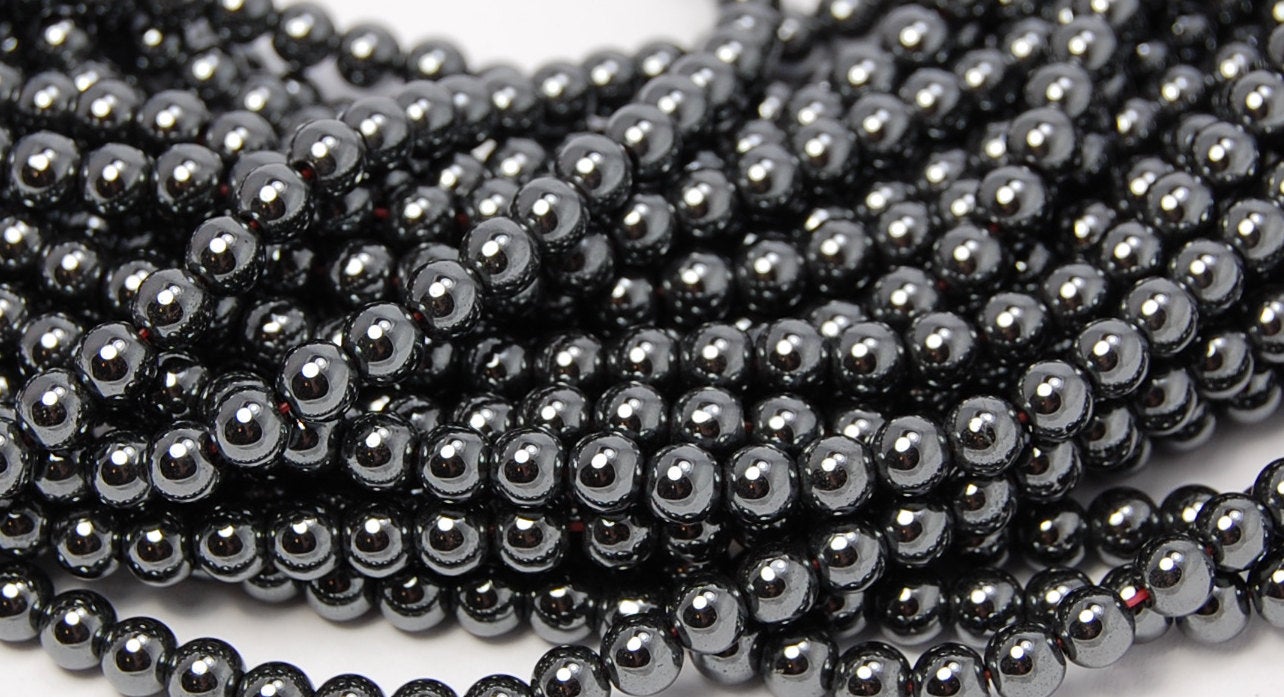 Hematite Round AAA, 3mm Beads -16 inch strand