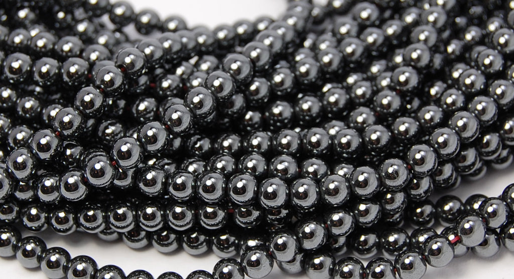 Hematite Round AAA, 10mm Beads -16 inch strand