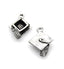 Graduation Cap Silver Pewter Charm -1