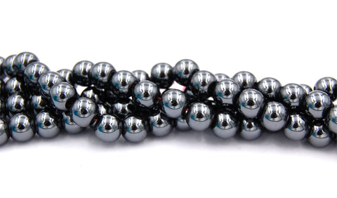 Hematite Round AAA, 10mm Beads -16 inch strand