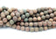 Matte Oak Jasper 6mm Round Beads -15 inch strand