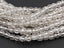 Silver lined Czech Glass 6mm Beads -25