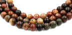Red Creek Jasper 8mm smooth round -16 inch strand