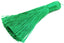 Emerald Green Tassel - 3&quot; Long Nylon Jewelry Tassel - 2pc