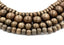 Greywood Wood Beads 4mm 6mm, 8mm, 10mm Graywood Rondelle natural wood beads -16 inch strand
