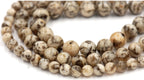 Feldspar 4mm, 6mm, 8mm, 10mm, 12mm Round Beads -15 inch strand