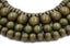 Olive Green Washed Wood 8mm, 10mm, 12mm, Rondelle 8x4mm, Green Rondelle Earth Boho Round Wood Beads -16 inch strand