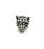 304 Stainless Steel Beads, Leopard Head, Antique Silver Size: about 10mm wide, 13mm long -1pc