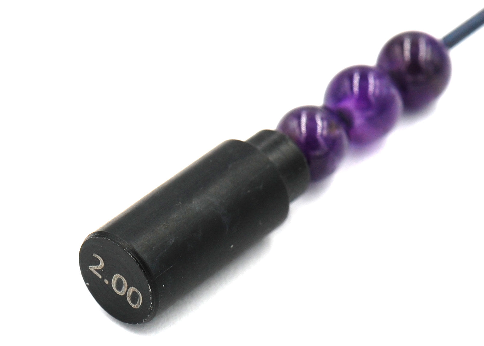 Large Hole Amethyst, 6mm, 8mm, 10mm, 12mm Purple Jade Round Beads -Full Strand