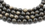 Large Hole Golden Obsidian (natural) 6mm,8mm,10mm round-full strand