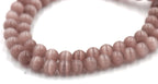 Cat Eye Beads Buff Pink 4mm, 6mm, 8mm, 10mm, 12mm  -14.5 inch strand