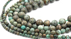 African Turquoise Jasper 4mm 6mm 8mm 10mm 12mm round beads -15.5
