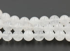 Moonstone Jade, 4mm, 6mm, 8mm, 10mm, 12mm Jade -15 inch strand