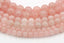Rose Quartz 4mm, 6mm, 8mm, 10mm, 12mm Round Pink Rose Quartz  -15 inch strand
