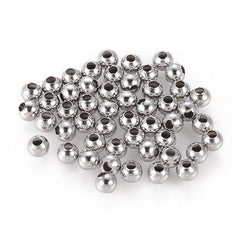 Stainless Steel Rondelle 5mm. Sold per pkg of 50